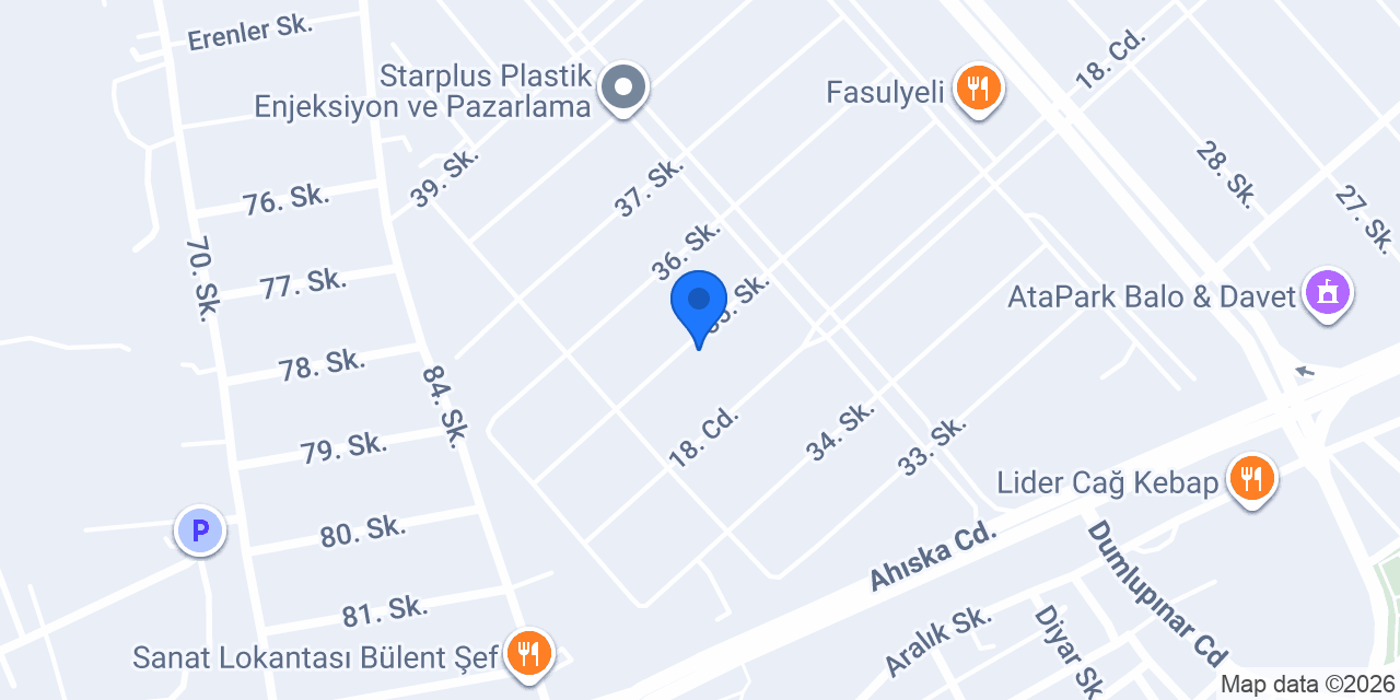 Bursa Site Mobilya (Form CNC) konumu