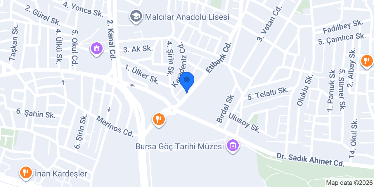 Yeşim Pide konumu