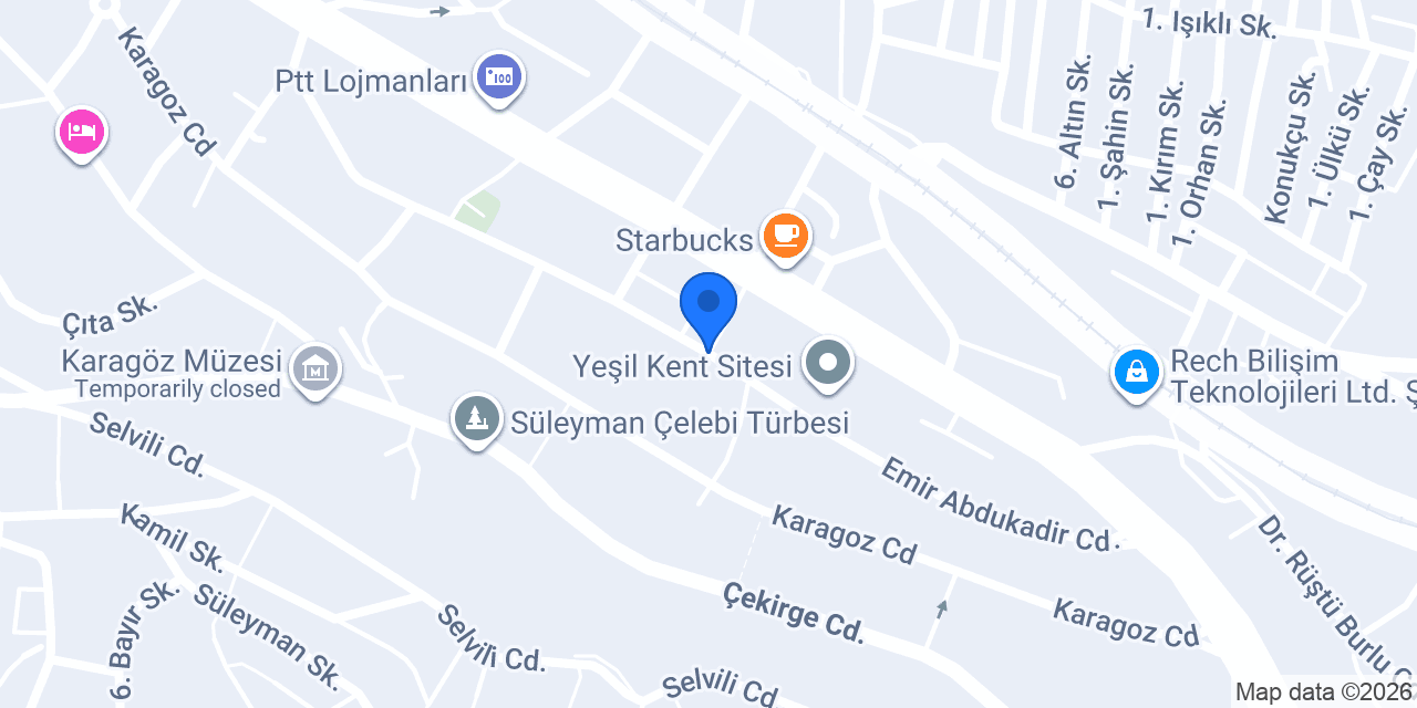 Ahsen teknik servis konumu