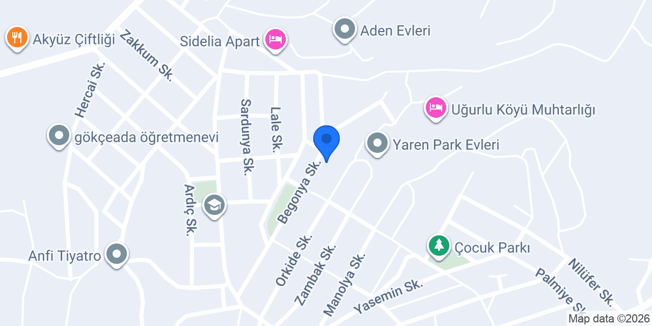 Guvercin & Garden Apart konumu
