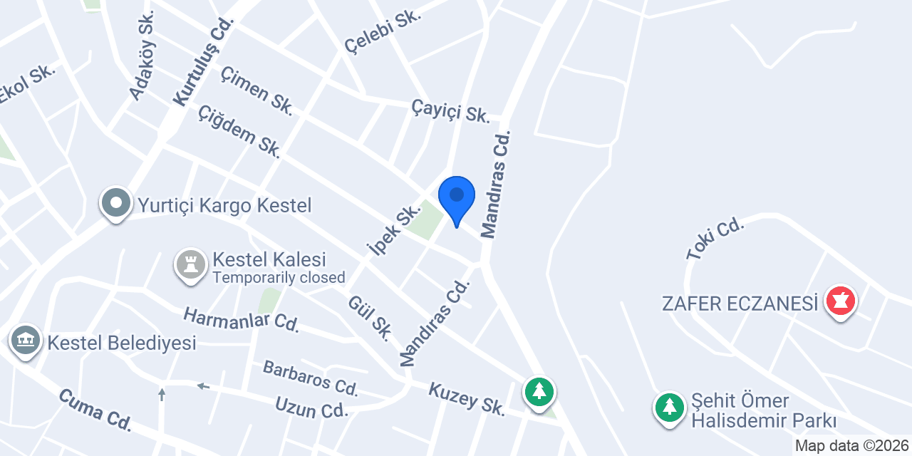 Güzel Sanatlar Lisesi konumu