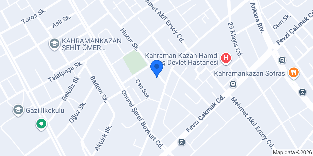 Kazan Akademi konumu