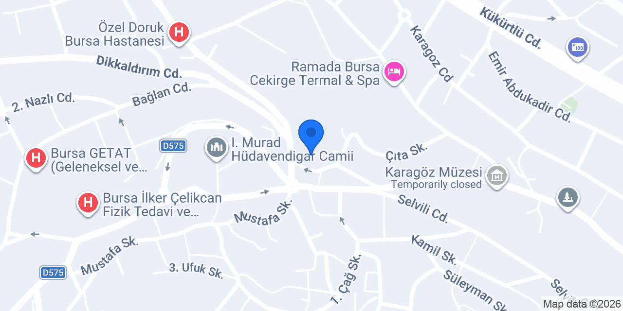Eskteli Kaplıca Armutlu Hamamı konumu