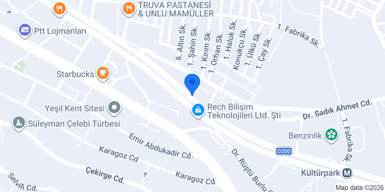 Bursa Çiçekçi konumu