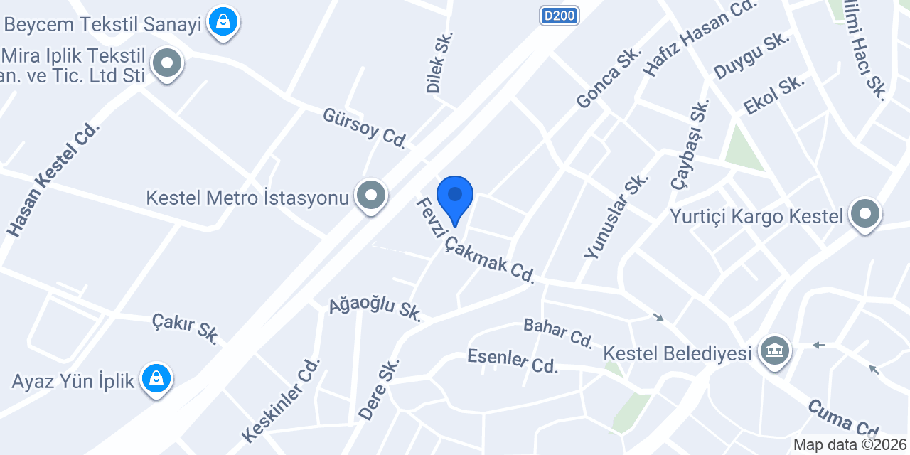 FİLİNTA CAFE BÖREK PASTANE KESTEL konumu