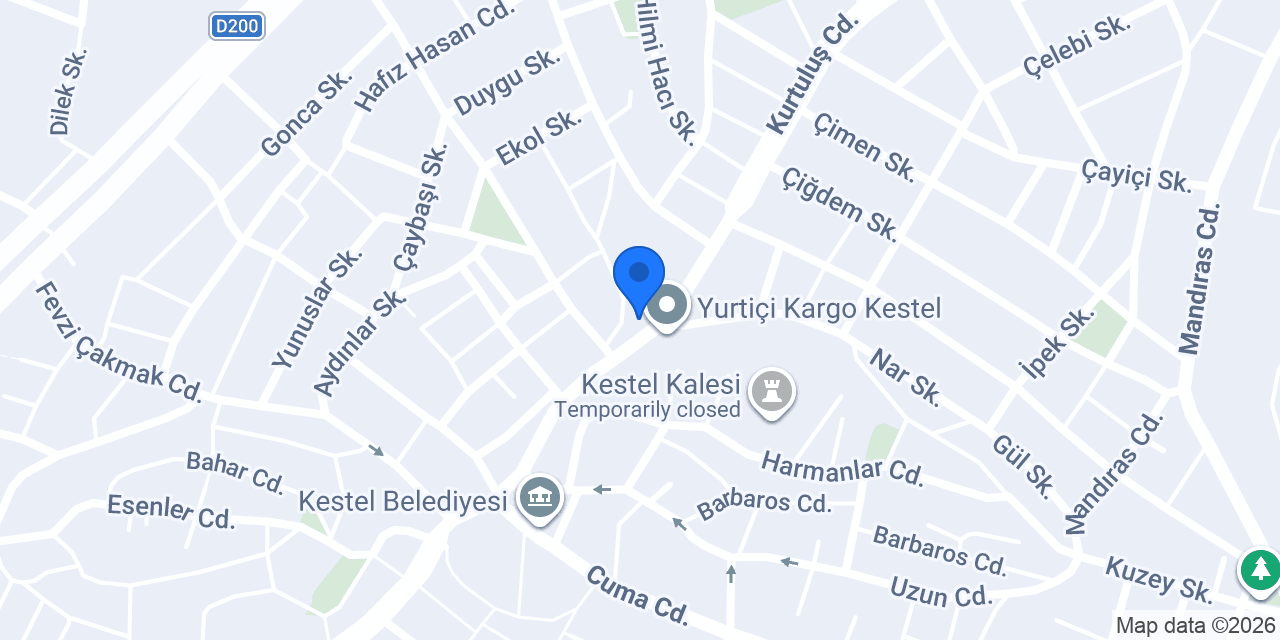 KARADENİZ İNŞAAT konumu