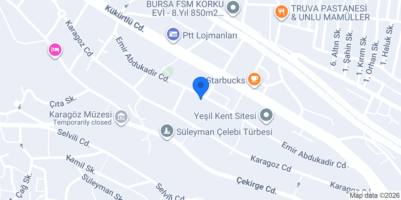 Kükürtlü Terzisi Neriman konumu