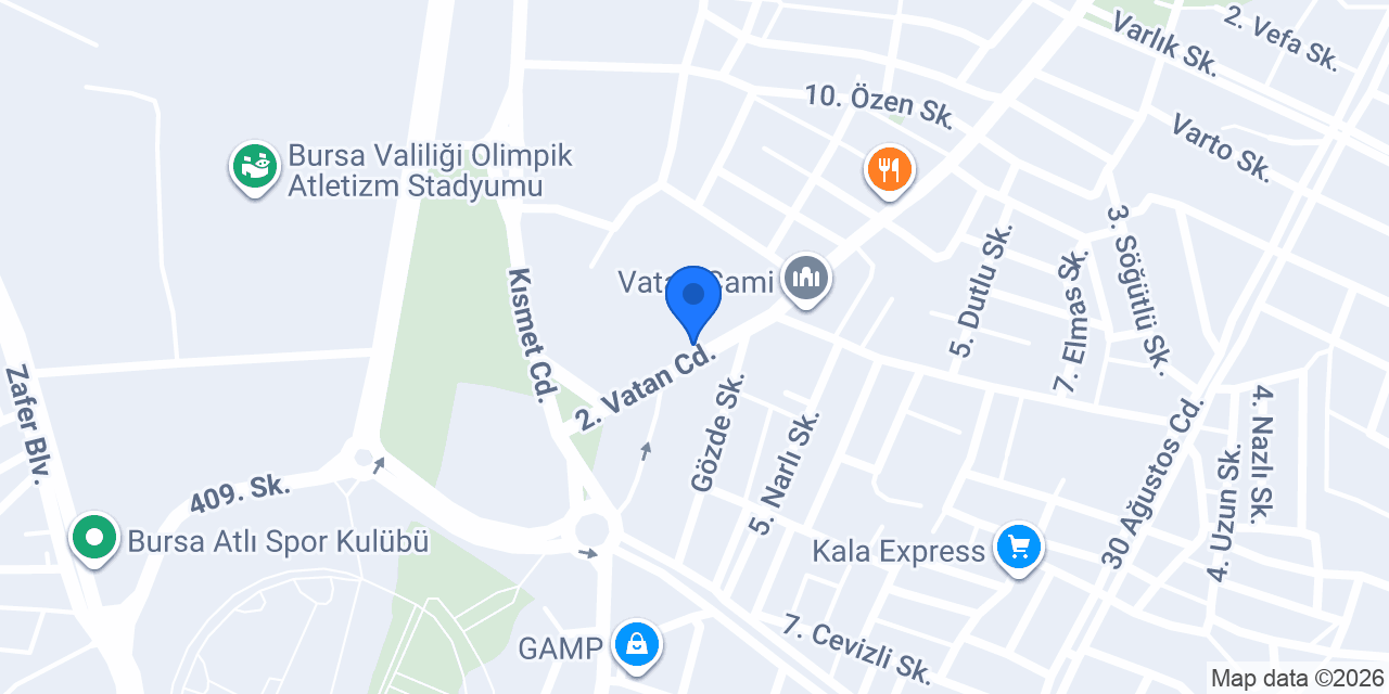 IMKO TEKSTIL konumu