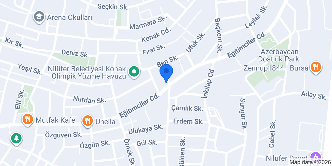 Aydede Çocuk Evi konumu