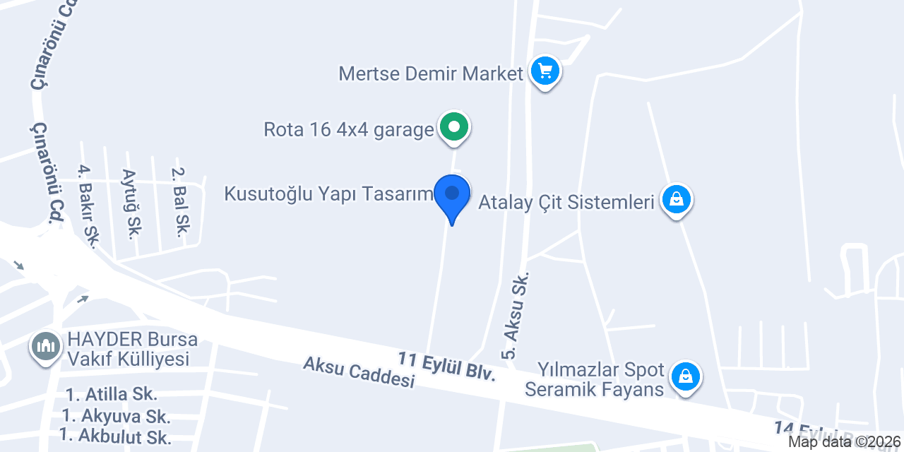AÇIK KAPI KUSUTOĞLU konumu