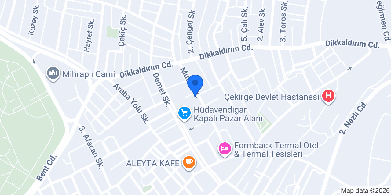 Dt. Çağdaş Berberoğlu, Diş Kliniği konumu