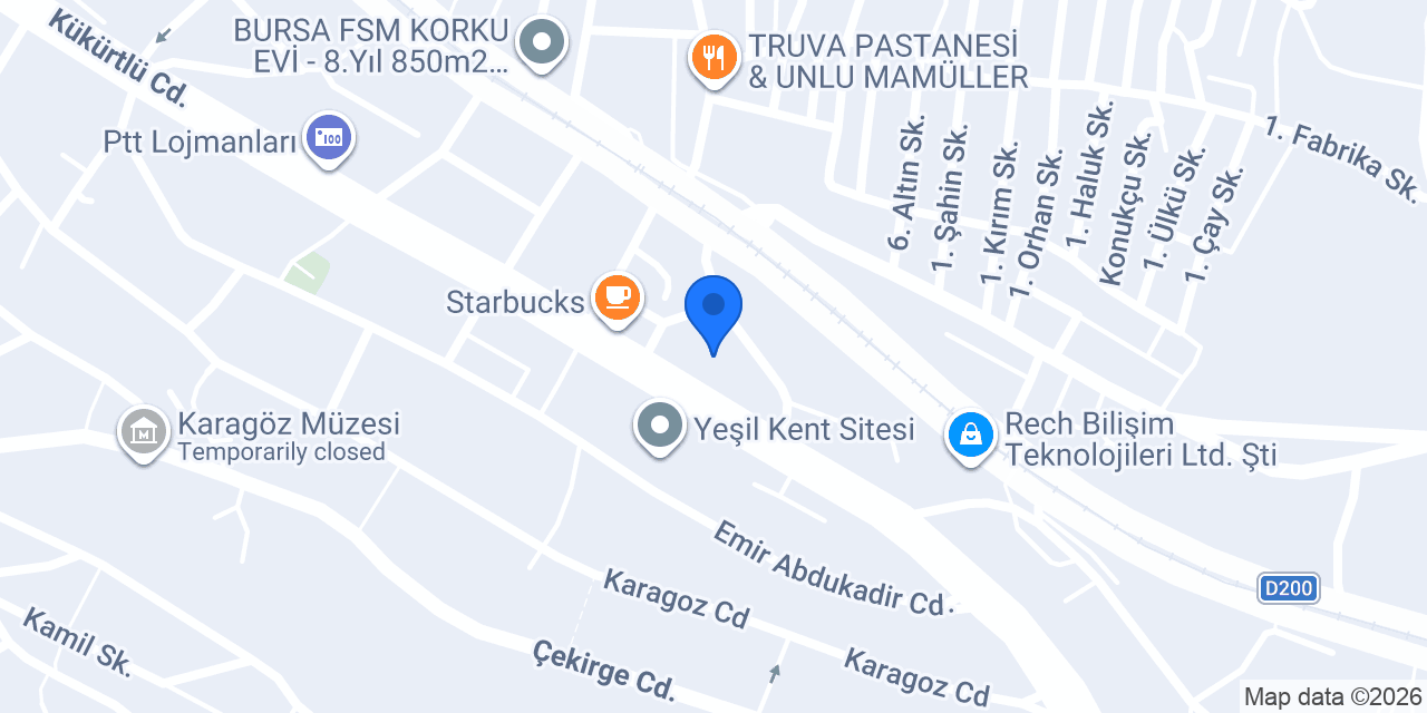 Royal Masaj & Spa Salonu - Bursa konumu