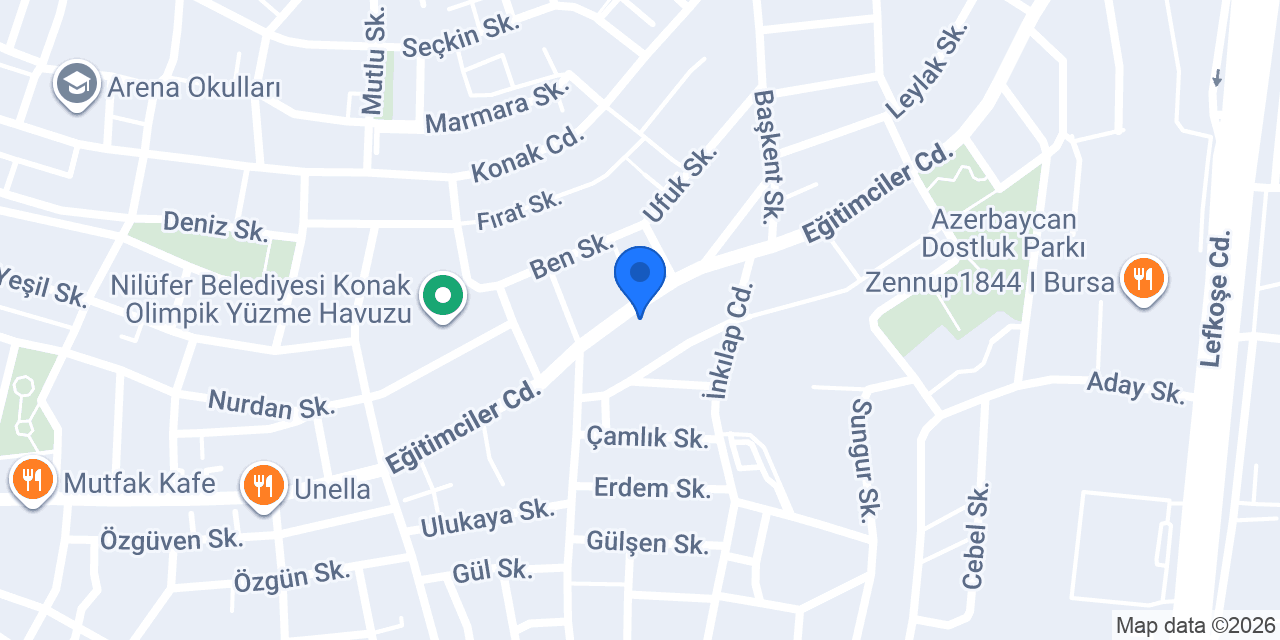 Akif Murat Erkek Kuaförü konumu
