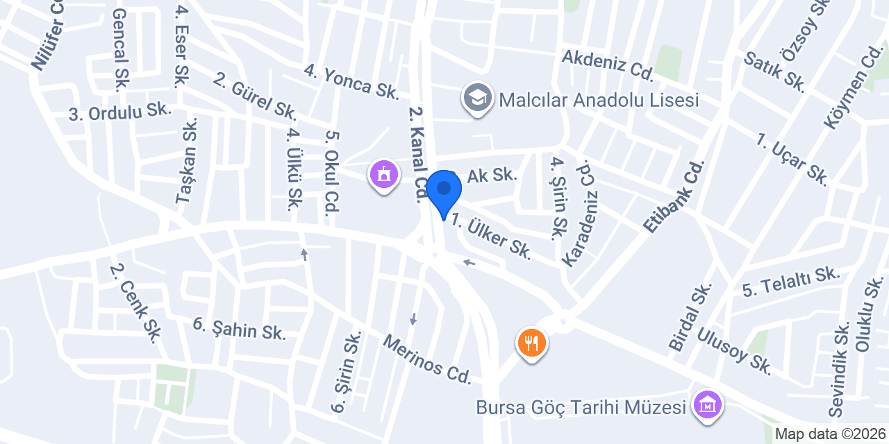 Titiz Döner konumu