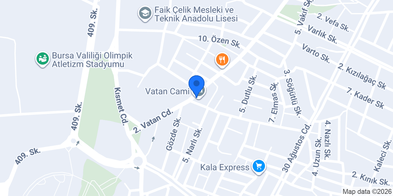 Vizyon Motors konumu