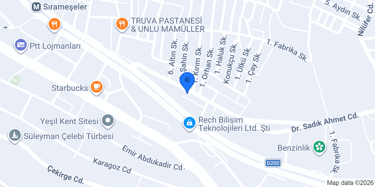 Çavuşoğlu Ticaret konumu