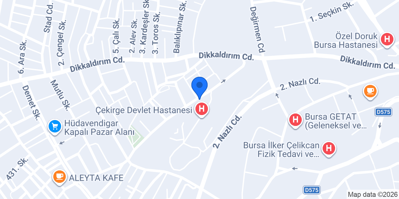Op. Dr. Ayşenur Kaya konumu
