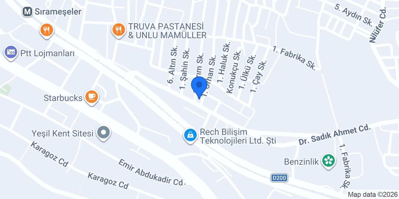 Andıç Ekmek Unlu Mamüller konumu