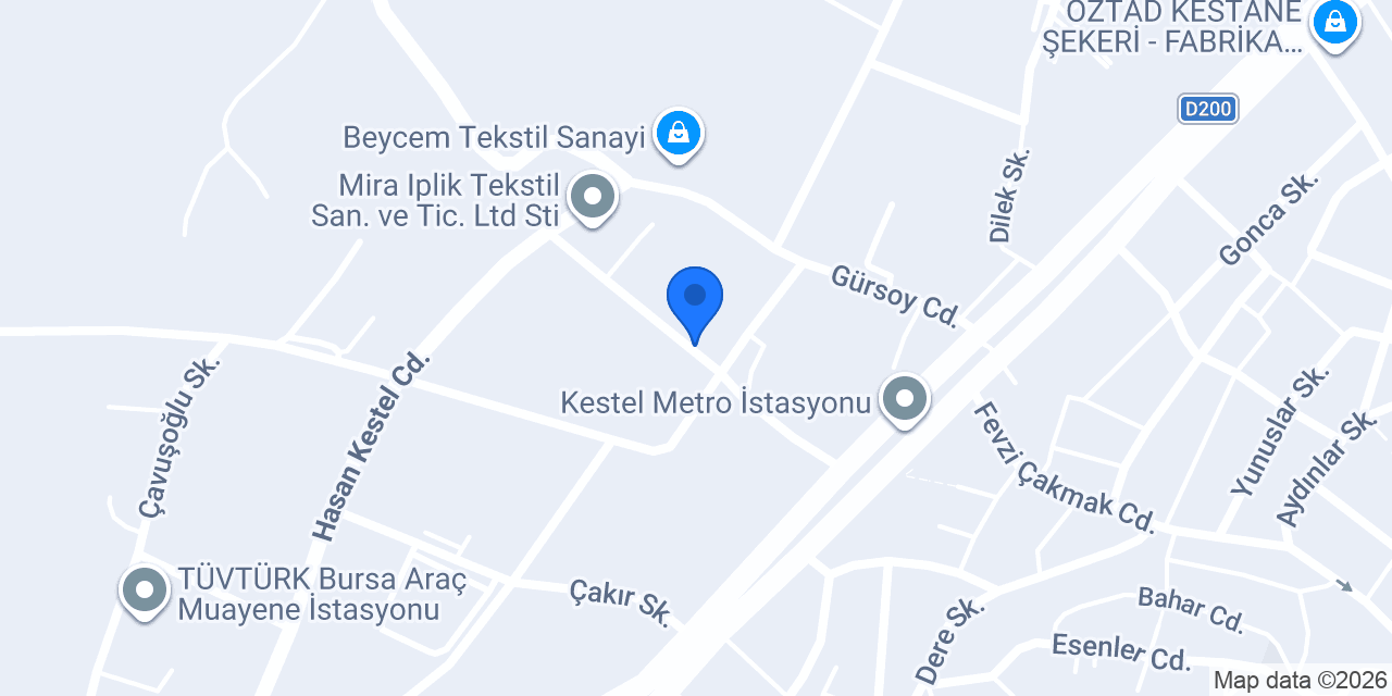DEMİRGAH konumu