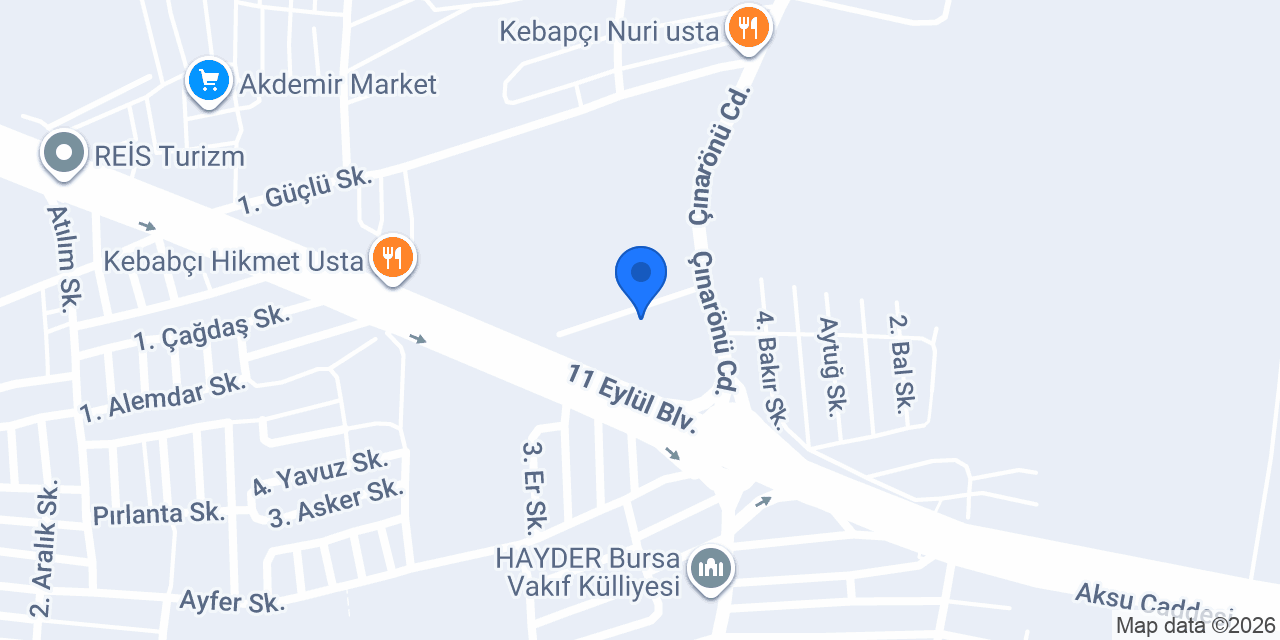 GROS ÇATI İZOLASYON LTD.ŞTİ. konumu
