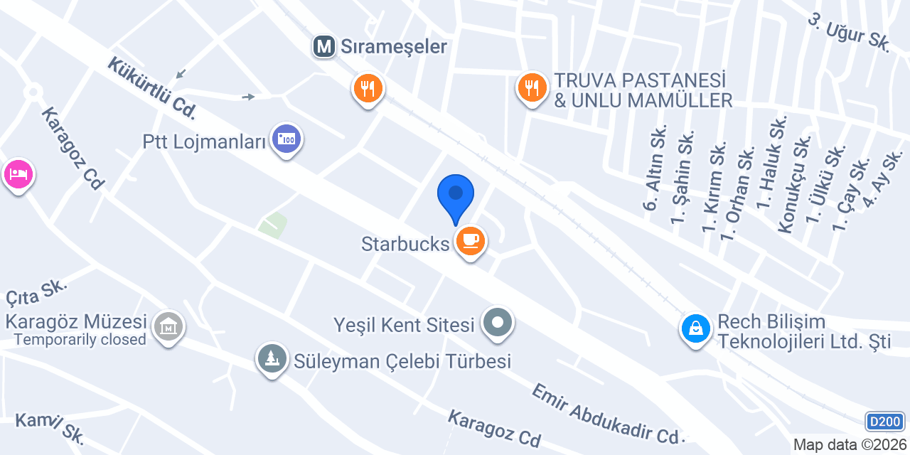 Diş hekimi MURAT BAYKAL konumu
