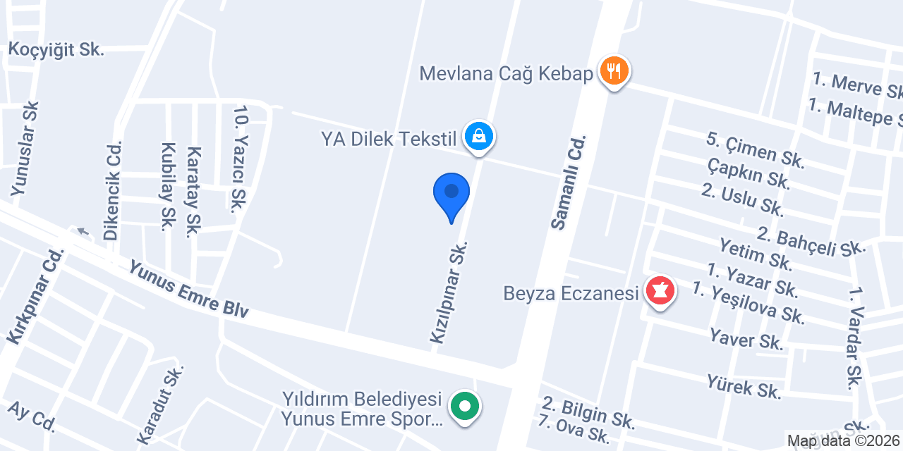 REYTESAN TEKSTİL konumu