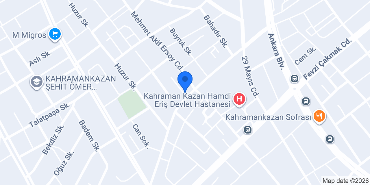 CANDAN SPOT konumu