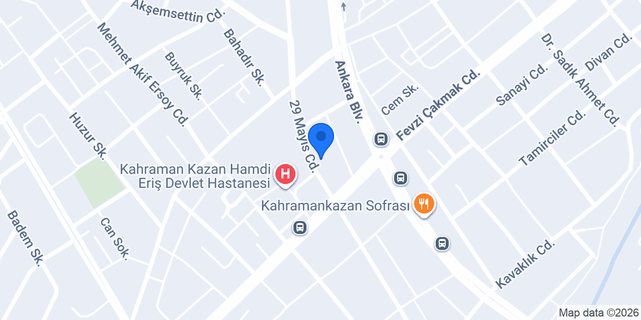 Ceren Optik konumu