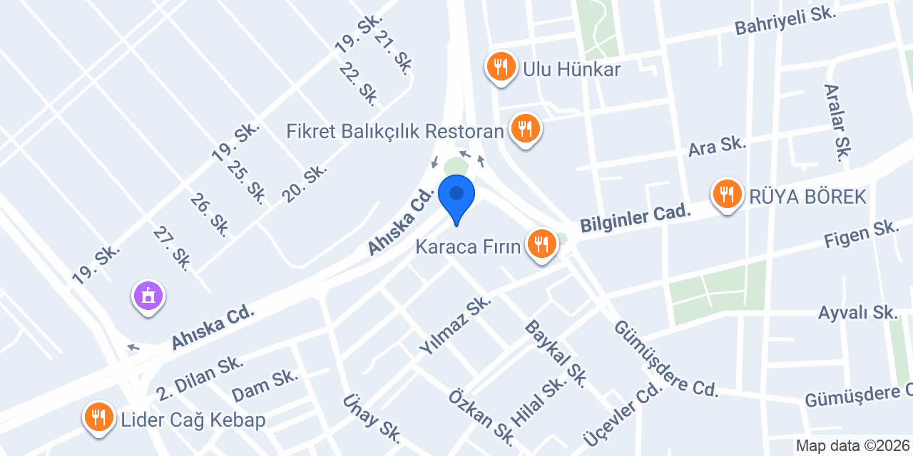 Yılmazay Bayan Kuaförü konumu