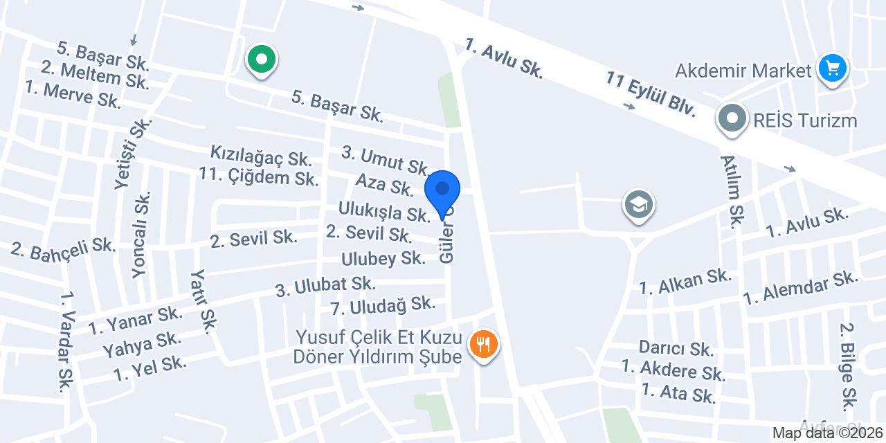 Ulus Alışveriş Merkezi konumu