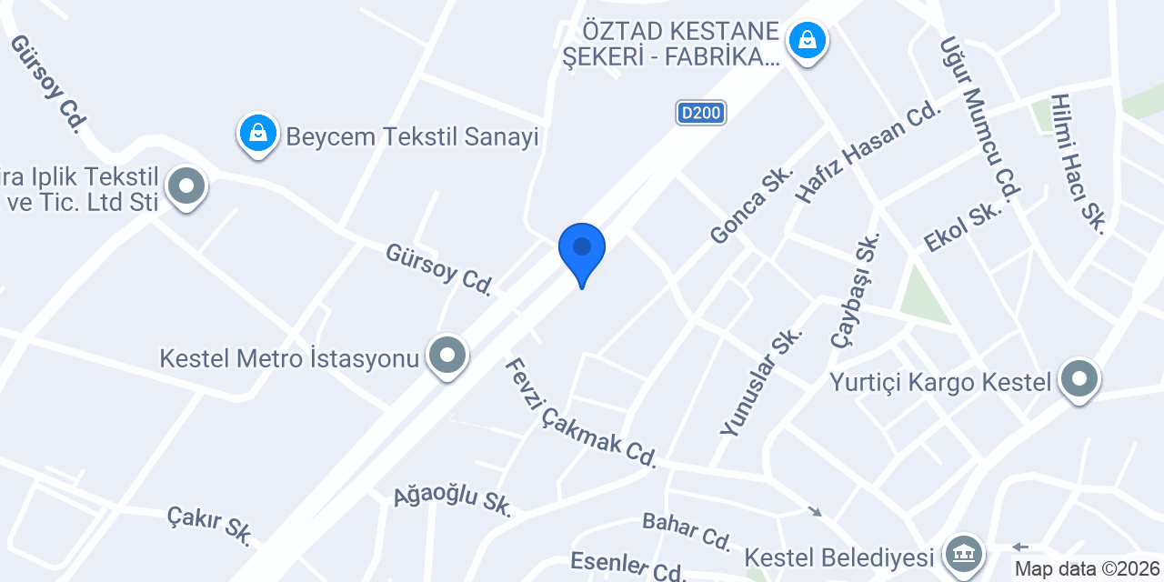 Casella Tekstil konumu