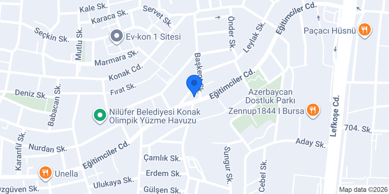 Şato Büfe konumu