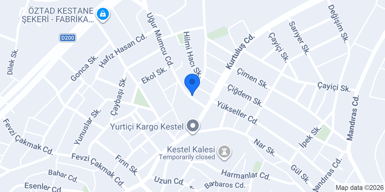 Lila Bayan Kuaförü konumu