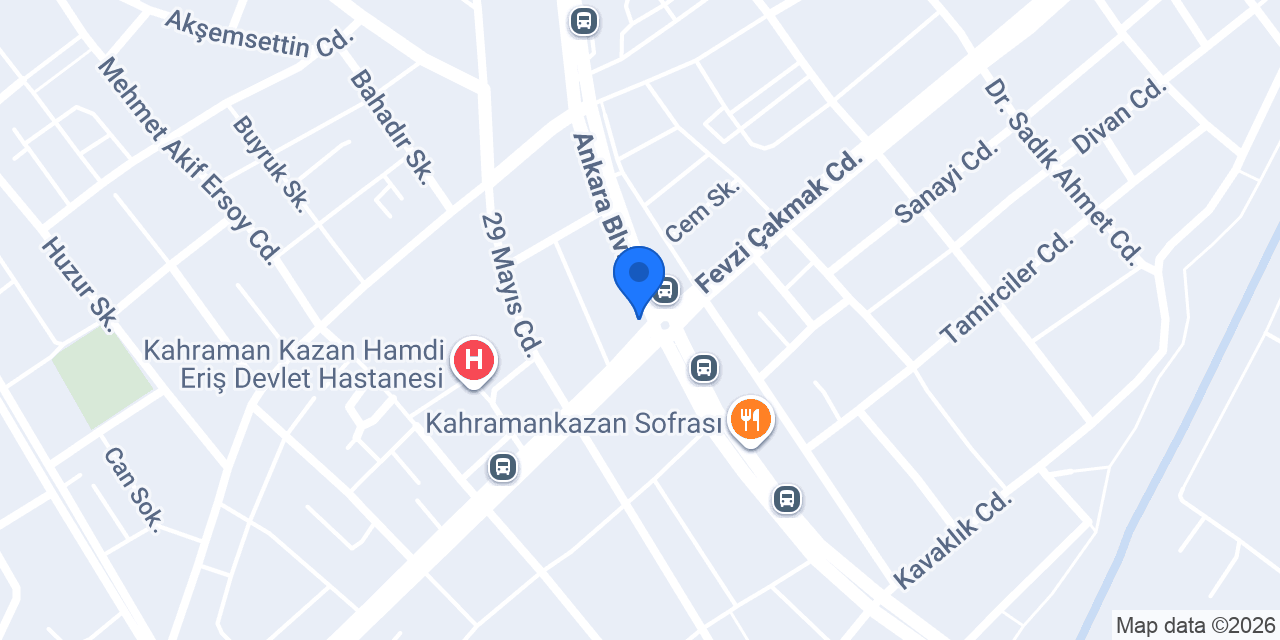 Ormancı Veteriner Kliniği konumu