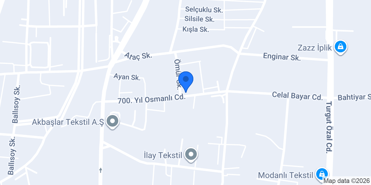 Kotaş Tekstil konumu