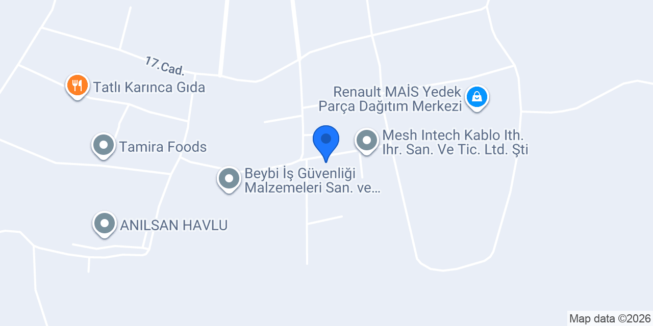 Menese Tekstil Fabrika konumu