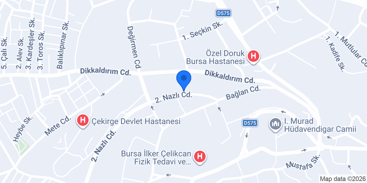 Hastane konumu