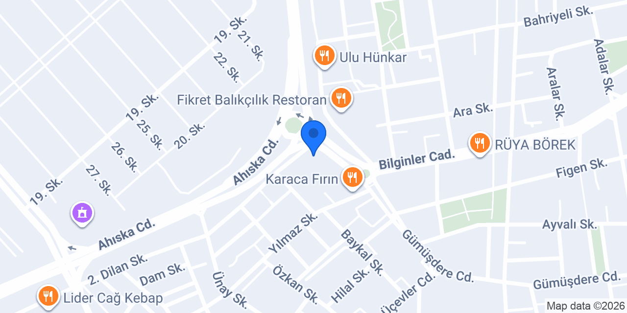 Onur Market konumu