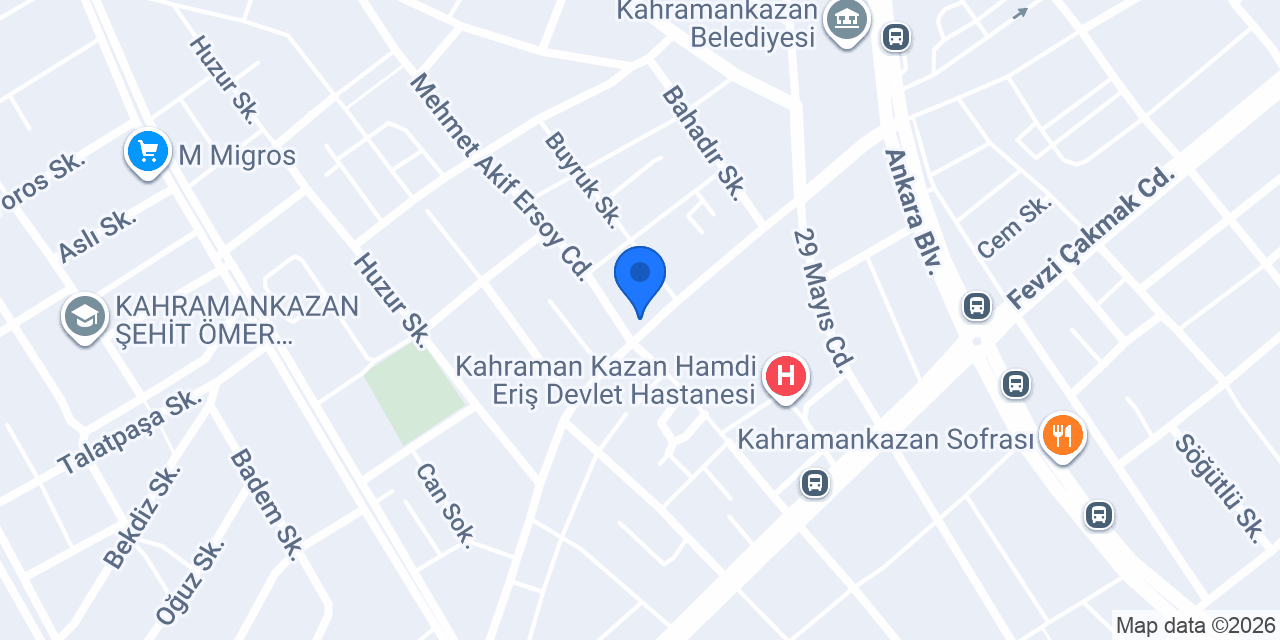 Tanrıverdi Emlak konumu