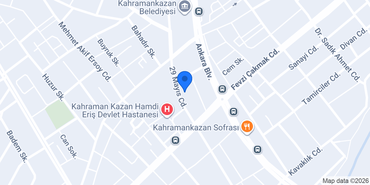 Kazan Çiçekçi konumu