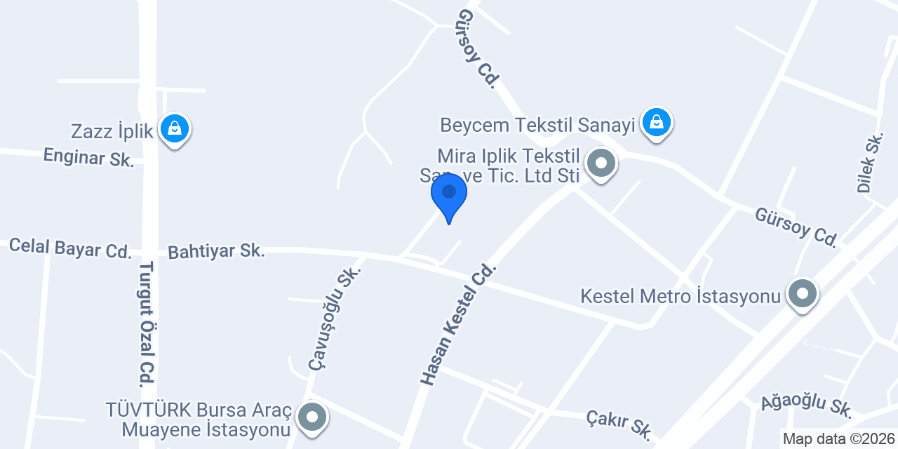 EMİNOGLU VERİTAS TEKSTİL konumu