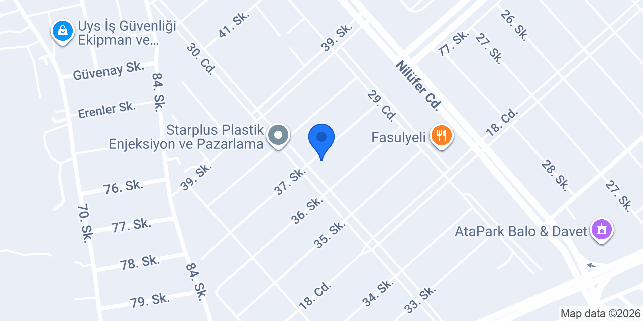 Çağlayan Makas Makina konumu