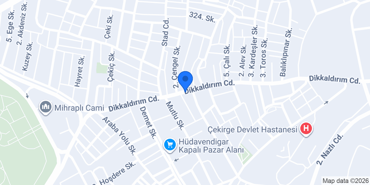 Karaca Ticaret konumu