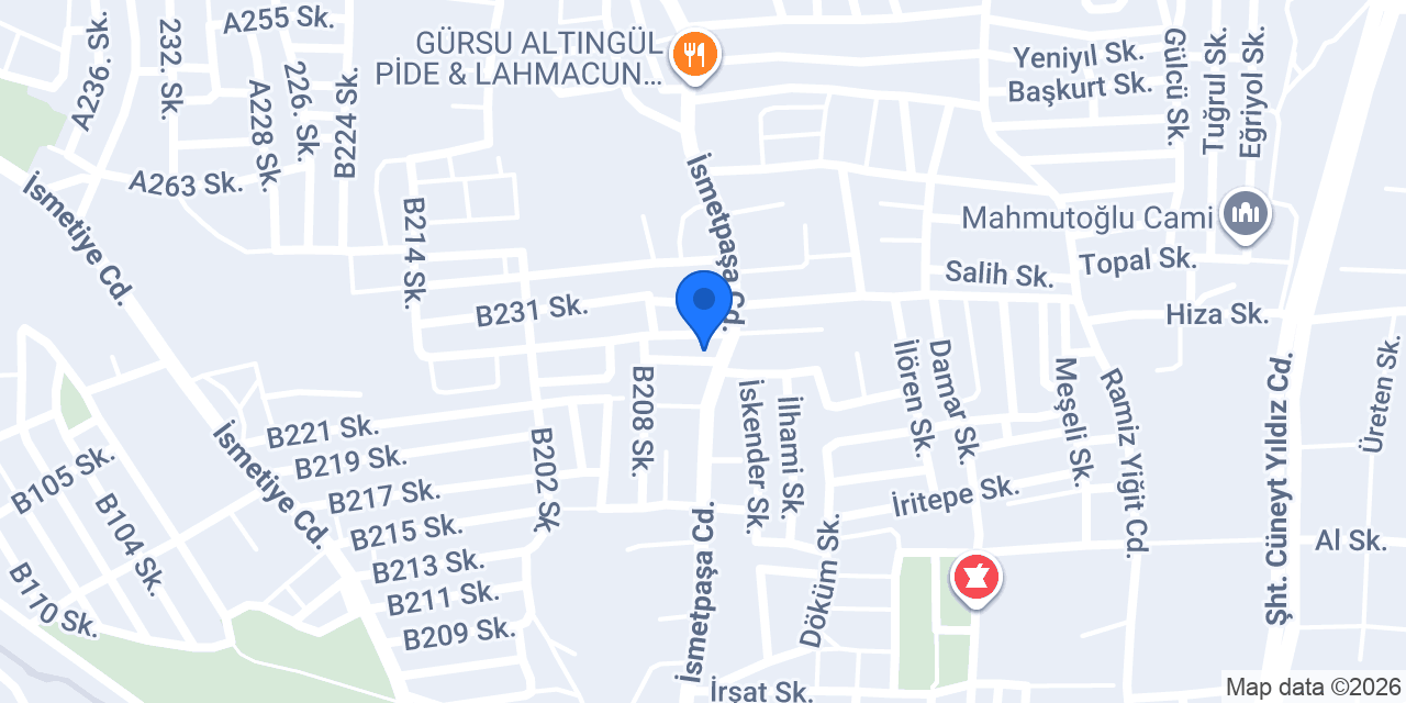 Umay Unlu Mamülleri konumu