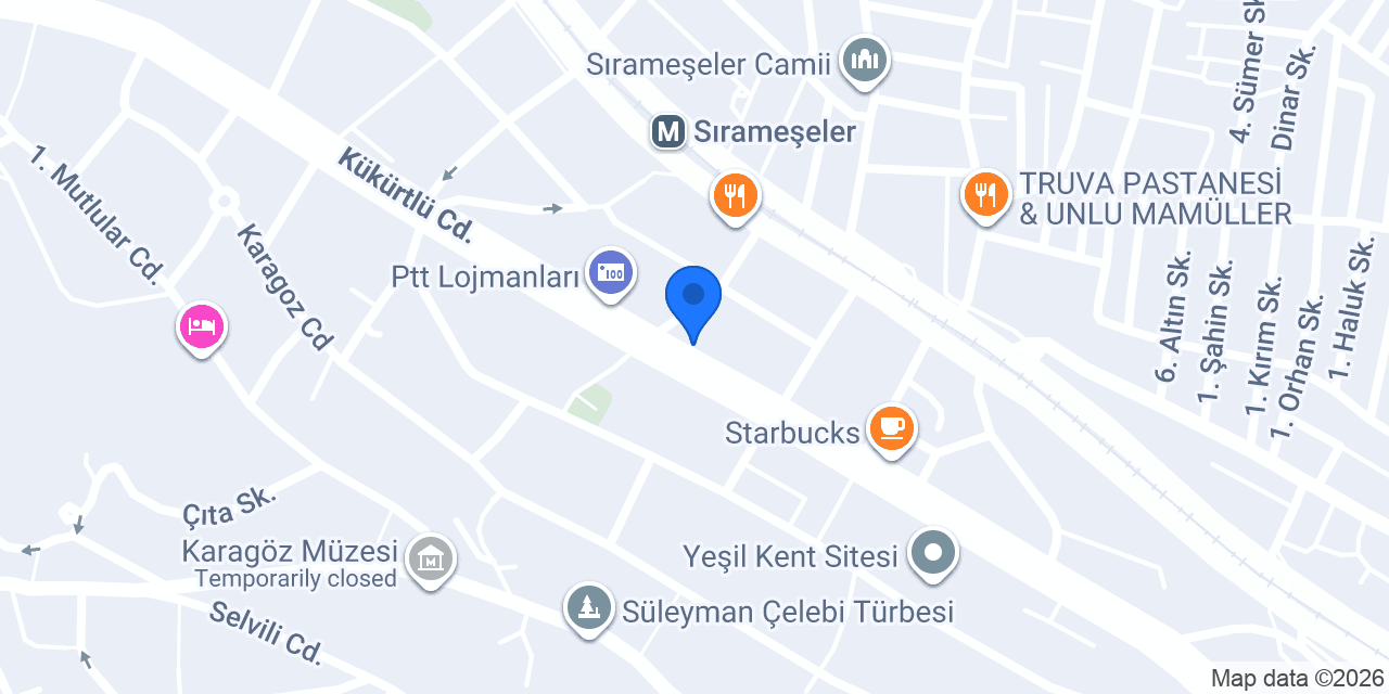 Özyurt Tesisat konumu