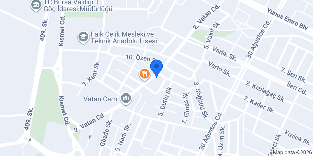 İmza Mobilya konumu