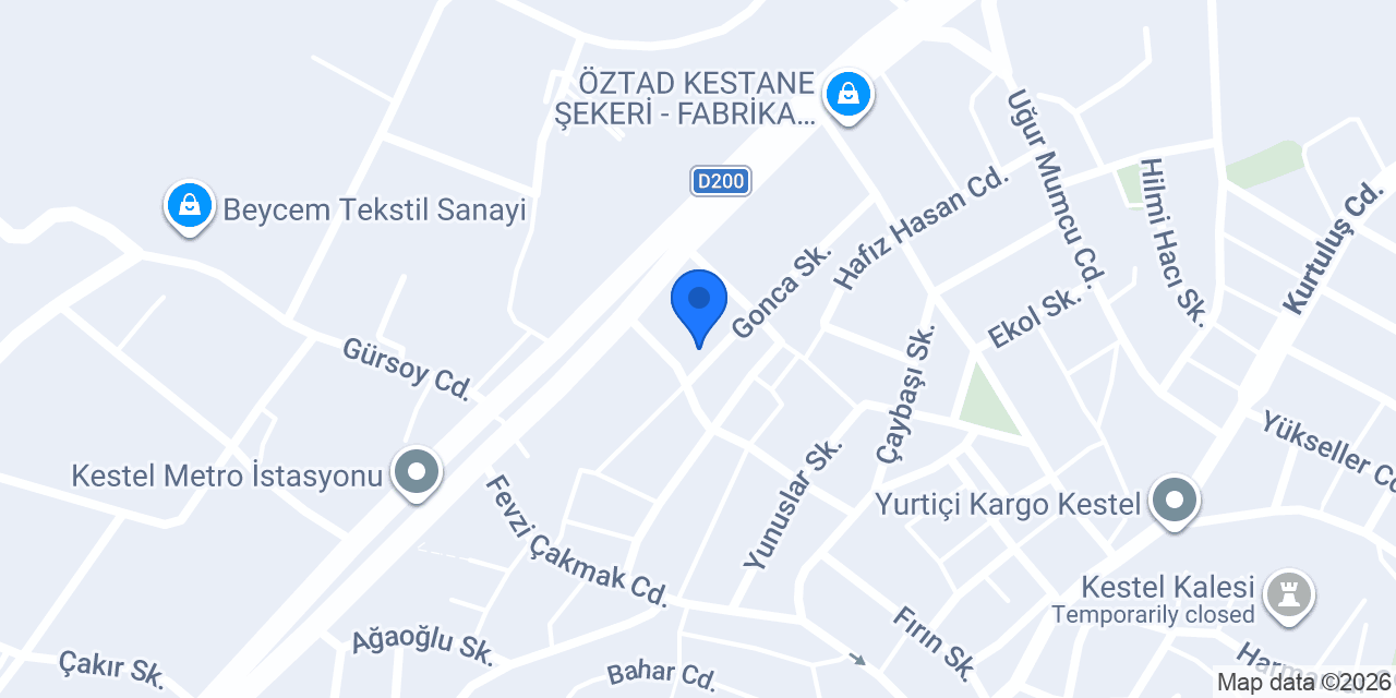 SS Kestel Süs Bitkileri konumu