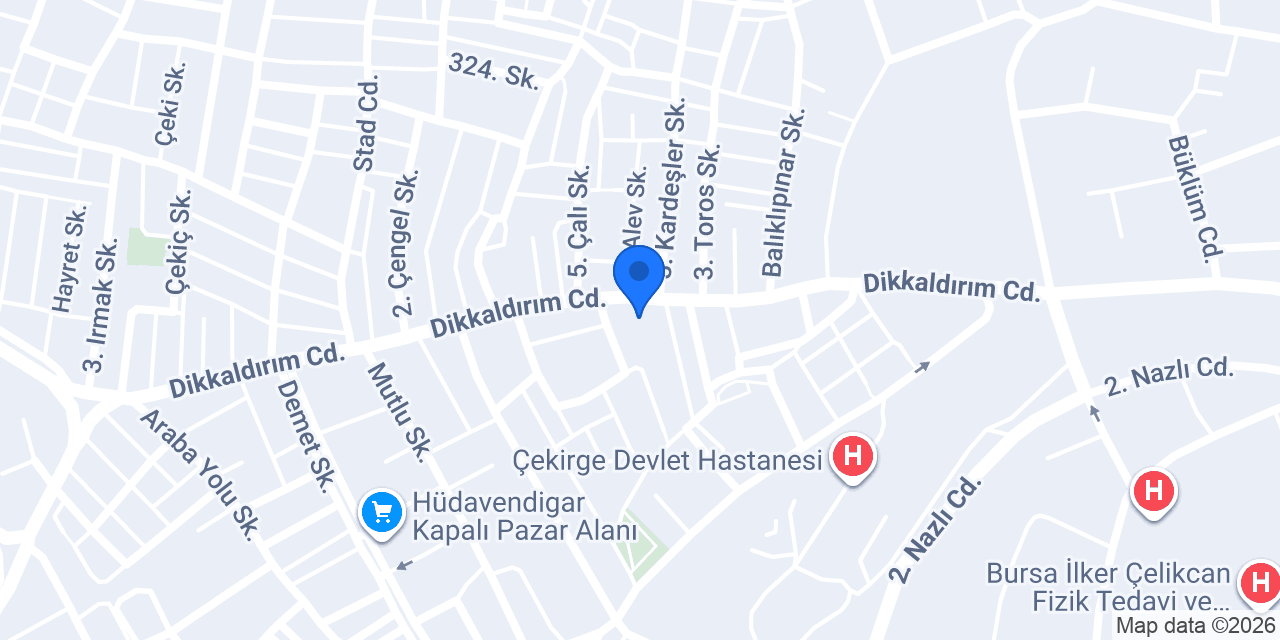 BirSos Döner konumu