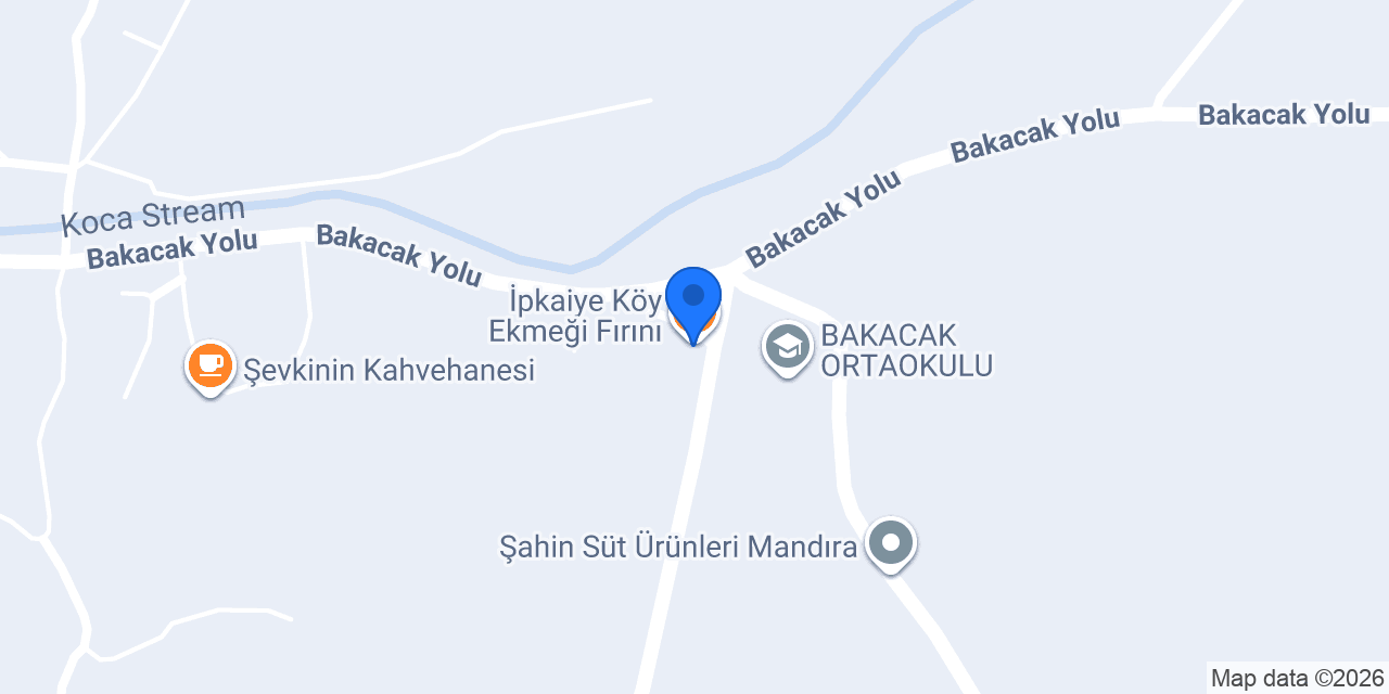 İpkaiye Köy Ekmeği Fırını konumu