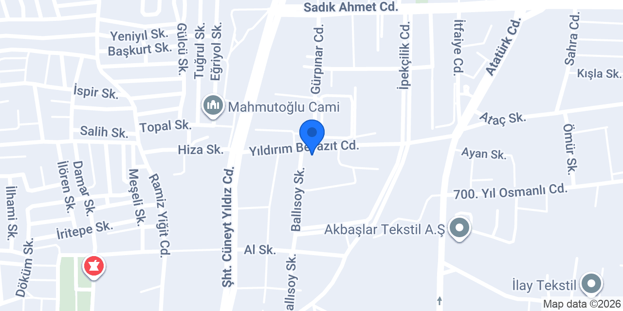 WD GRUP OTEL MOBİLYALARI A.Ş. / WATAN DESIGN MOBİLYA A.Ş. konumu